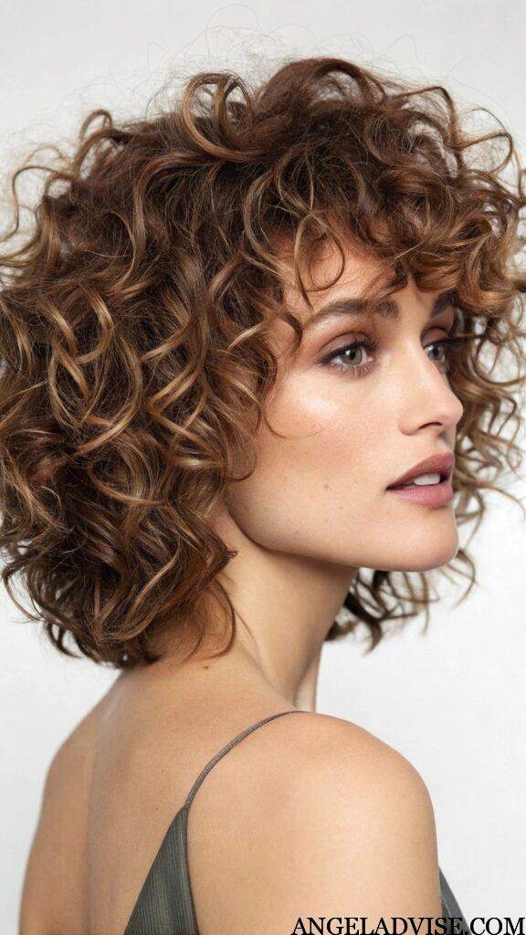 Styling Ideas for a Curly Bob with Bangs: Transform Your Look Today